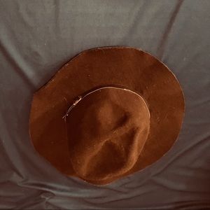 Hat - brown color